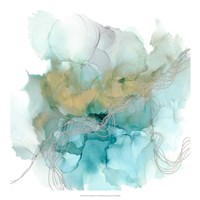 Interwoven Metallics II Fine Art Print