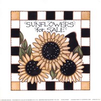 Sunflowers by Joy Marie Heimsoth - 6" x 6"