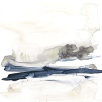 Navy Horizon Line I Fine Art Print