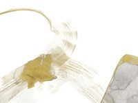 Gold & Grey Exploration II Fine Art Print