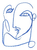 Blue Self I Fine Art Print