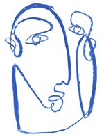 Blue Self II Fine Art Print