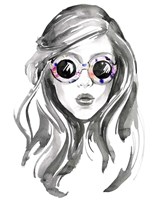 Look into the Sun(Glasses) II Fine Art Print