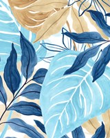 Blue Jungle IV Fine Art Print