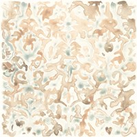 Terracotta Garden Tile II Fine Art Print