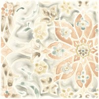 Terracotta Garden Tile IV Fine Art Print