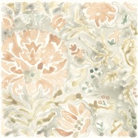 Terracotta Garden Tile VI Fine Art Print