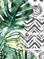 Palm Pattern II Framed Print