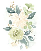 Spring Greens II Framed Print