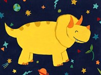 Starry Dinos V Fine Art Print
