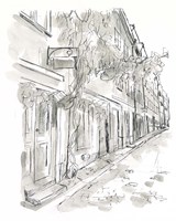 European City Sketch V Fine Art Print