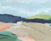 Color Vista I Framed Print