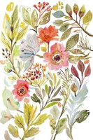 Happy Flowers IV Fine Art Print