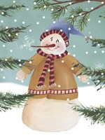 Snow is Falling II Fine Art Print