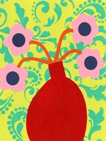 Graphic Vase VI Fine Art Print