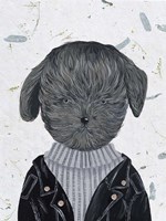Hip Dog I Fine Art Print