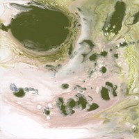 Lime Shimmer I Fine Art Print