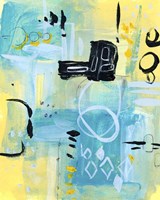 Floating Atmosphere II Framed Print