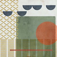 Soleil Rouge III Fine Art Print