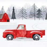 Snow Country I Fine Art Print