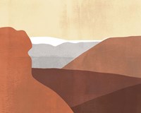 Sedona Colorblock I Fine Art Print