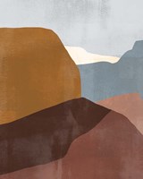 Sedona Colorblock III Fine Art Print