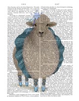 Ballet Sheep 5 Book Print Fine Art Print