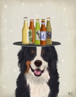 Bernese Beer Lover Fine Art Print