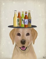 Maltese Beer Lover Fine Art Print