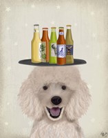 Poodle Beer Lover Fine Art Print