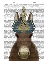 Donkey Bodhisattva Book Print Fine Art Print