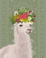 Llama Bohemian 4 Fine Art Print