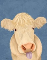 Funny Farm Cow 1 Fine Art Print