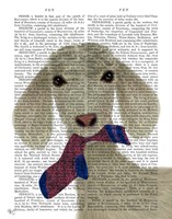 Goat Sock Lunch Book Print Fine Art Print