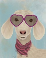 Goat Heart Glasses Fine Art Print