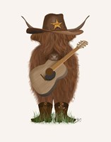 Cow Cowboy Fine Art Print