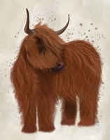 Highland Cow 2, Full Fine Art Print