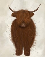 Highland Cow 3, Full Fine Art Print