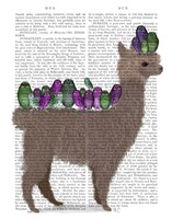 Llama Owls, Full Book Print Fine Art Print