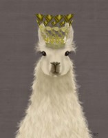 Llama Queen Fine Art Print