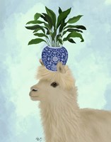 Llama Aspidistra Fine Art Print