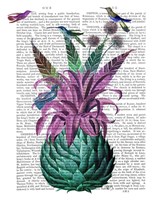 Tropical Artichoke Book Print Fine Art Print