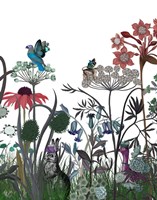 Wildflower Bloom, Rabbit Fine Art Print