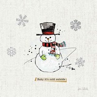 Thoughtfully Frozen II v2 Fine Art Print