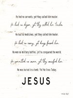 Jesus Fine Art Print