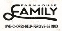 Farmhouse Family Fine Art Print