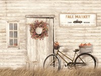 Pumpkin Bicycle Fine Art Print