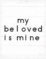 Words of Encouragement VII on White Wood Fine Art Print