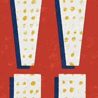 Punctuated Square I Bright Fine Art Print