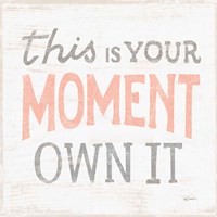 This Moment Gray Fine Art Print